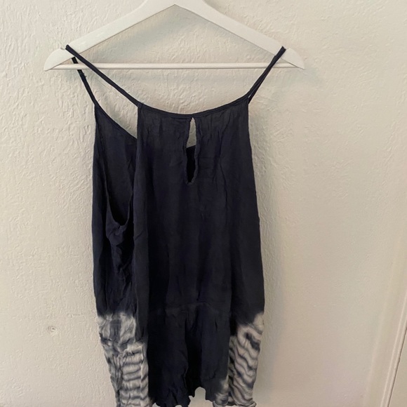 Tie dye boho lucky brand romper swim coverup - Picture 5 of 5